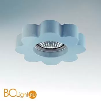Встраиваемый спот (точечный светильник) Lightstar SOLE AZZURO 002765