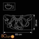 Потолочный светильник Lightstar Stella 892168 - Схема