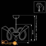 Люстра Lightstar Stella 892067 - Схема