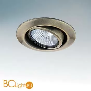 Встраиваемый спот (точечный светильник) Lightstar TESO ADJ 011081