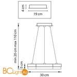 Подвесной светильник Lightstar Unitario 763136 - Схема