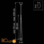 Подвесной светильник Lightstar Uovo 807016 - Схема