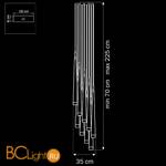 Подвесной светильник Lightstar Uovo 807086 - Схема