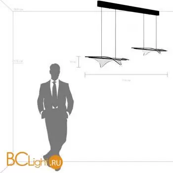 Подвесной светильник Lightstar Varese 731323 - Фото 3