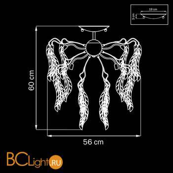 Потолочный светильник Lightstar Vetro 793094 - Схема