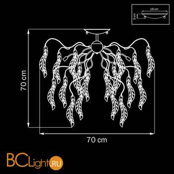 Потолочный светильник Lightstar Vetro 793125 - Схема