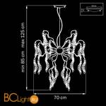Подвесной светильник Lightstar Vetro 793154 - Схема
