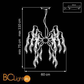Подвесной светильник Lightstar Vetro 793195 - Схема