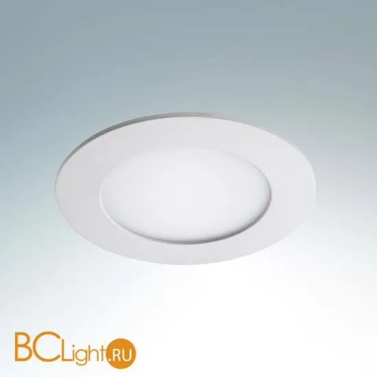 Встраиваемый светильник Lightstar Zocco Round White 223064 LED x 1 6W 4200K 300Lm