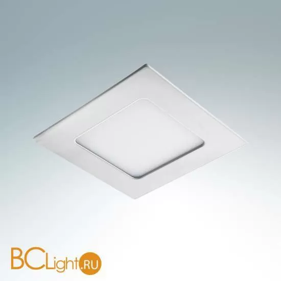 Встраиваемый светильник Lightstar Zocco Quadro White 224064 LED x 1 6W 4200K 300Lm