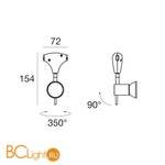 Светильник для струнной системы Linea Light Andromeda TR4304-3 - Схема