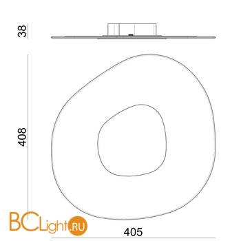Потолочный светильник Linea Light Antigua 90345 - Схема