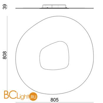 Потолочный светильник Linea Light Antigua 90347 - Схема
