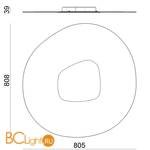 Потолочный светильник Linea Light Antigua 90347 - Схема