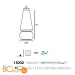 Настольная лампа Linea Light Mini Marge 15002 - Схема