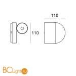 Бра Linea Light Bart 7956 - Схема