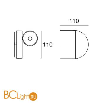 Бра Linea Light Bart 7957 - Схема