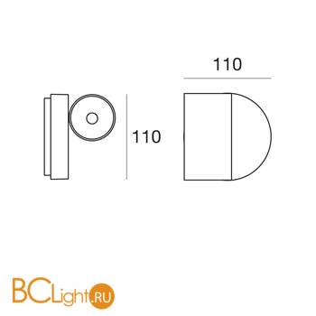 Бра Linea Light Bart 8467 - Схема