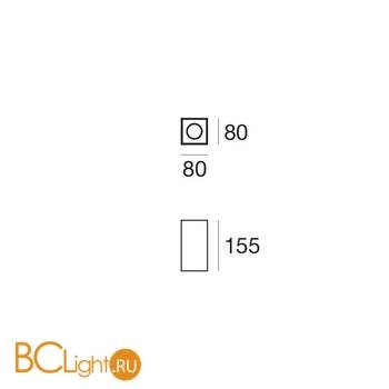 Потолочный светильник Linea Light Baton 59404 - Схема