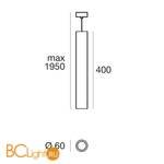 Подвесной светильник Linea Light Baton 64744W70 - Схема