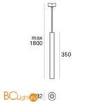 Подвесной светильник Linea Light Baton 64786W50 - Схема