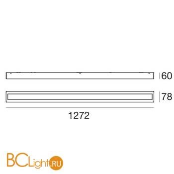 Потолочный светильник Linea Light Box 8254 - Схема