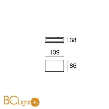 Настенный светильник Linea Light Box 8255 - Схема