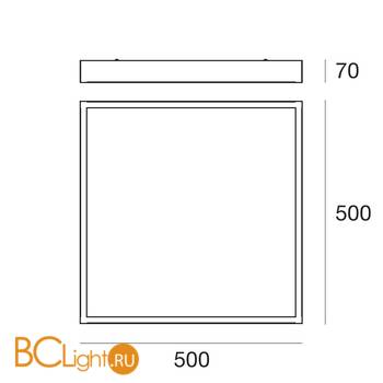 Потолочный светильник Linea Light Box 8234N - Схема