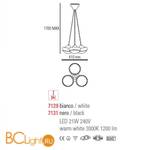 Подвесной светильник Linea Light Buniru 7131 - Схема