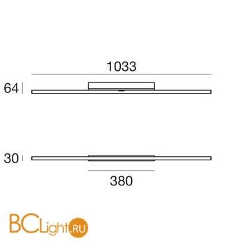 Светильник для струнной системы Linea Light Circular 8446 - Схема