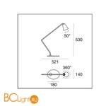 Настольная лампа Linea Light Conus 7540 - Схема
