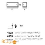 Бра Linea Light Classic collection 4503 - Схема