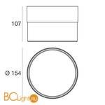 Потолочный светильник Linea Light Crumb 90297 - Схема