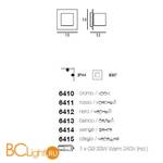 Бра Linea Light 6410 - Схема