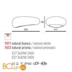 Потолочный светильник Linea Light Dunia 7472 - Схема