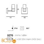 Бра Linea Light 3270 - Схема