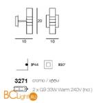 Бра Linea Light 3271 - Схема