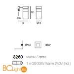 Бра Linea Light 3260 - Схема