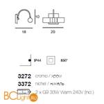 Подсветка для картин Linea Light Fotis 3372 - Схема