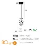 Торшер Linea Light GISELE 6820 - Схема