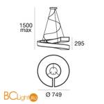 Подвесной светильник Linea Light Grower 10650 - Схема