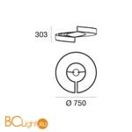 Потолочный светильник Linea Light Grower 10651 - Схема