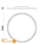 Потолочный светильник Linea Light Hinomaru 8611 - Схема