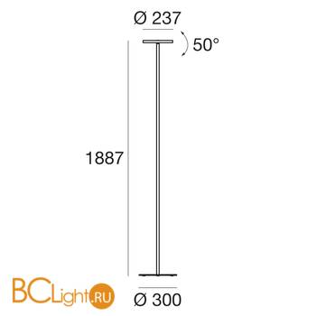 Напольный светильник Linea Light Joshua 8365 - Схема