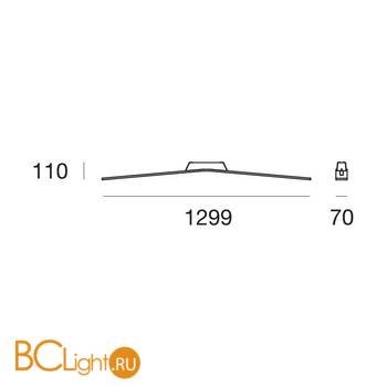 Настенный светильник Linea Light Lama 7110 - Схема