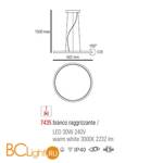 Подвесной светильник Linea Light Light game 7435 - Схема