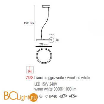 Подвесной светильник Linea Light Light game 7433 - Схема