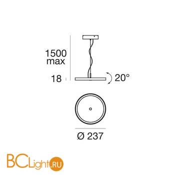 Подвесной светильник Linea Light Light game 7746 - Схема