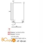 Торшер Linea Light My Tube 6830 - Схема