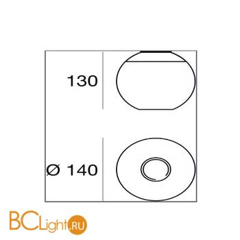 Потолочный светильник Linea Light Pelota 6618 - Схема